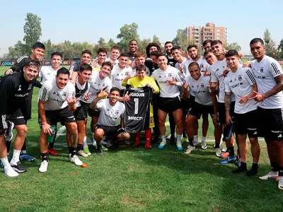 Magnífico: El invitado de lujo que tuvo Colo-Colo en su regreso a las prácticas