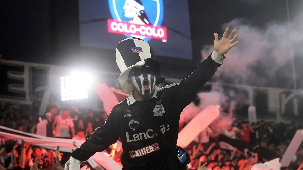 Hincha de Colo-Colo.