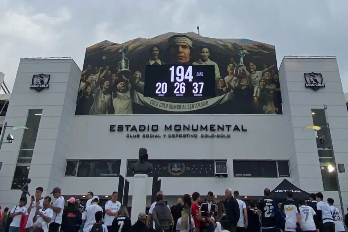 Estadio Monumental.