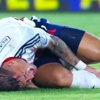 Salió lesionado: Así fuel la brutal patada que recibió Guillermo Paiva con Junior de Barranquilla