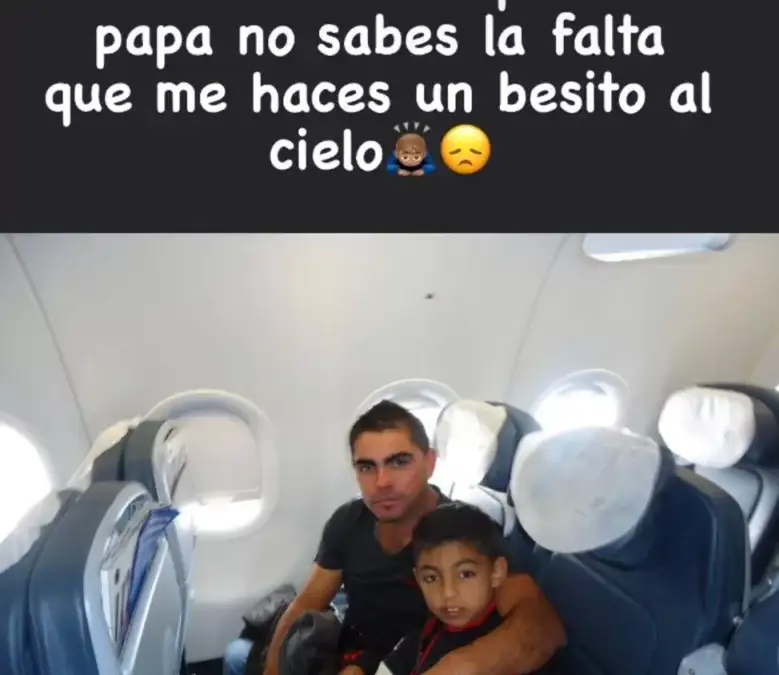 La publicación de Jordhy Thompson en redes sociales.
