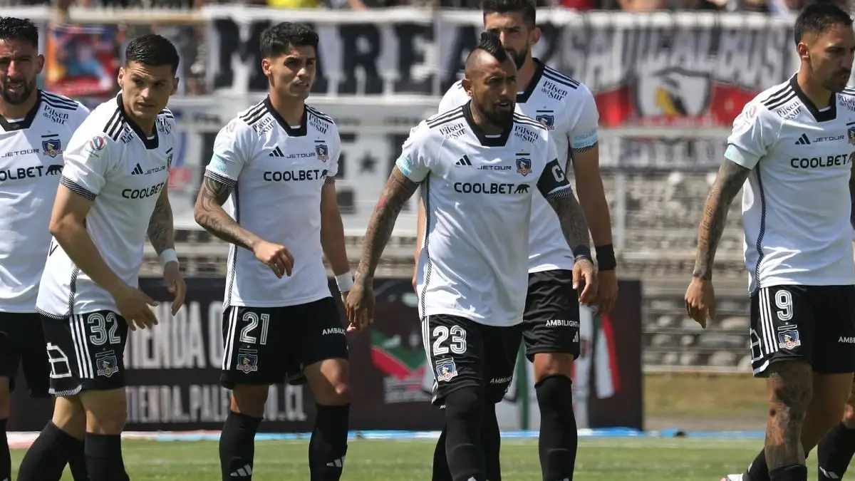 Jugadores de Colo-Colo.