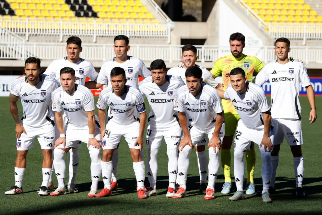 Formación de Colo-Colo frente a Deportes Limache por Copa Chile.