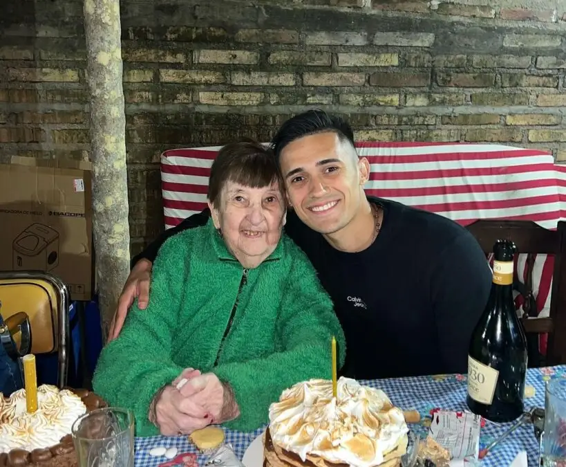 Pablo Solari sufrió la pérdida de su querida abuela durante el mes de marzo.