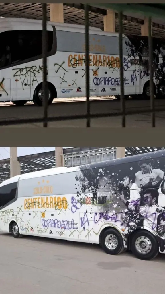 bus de la Gira Centenario