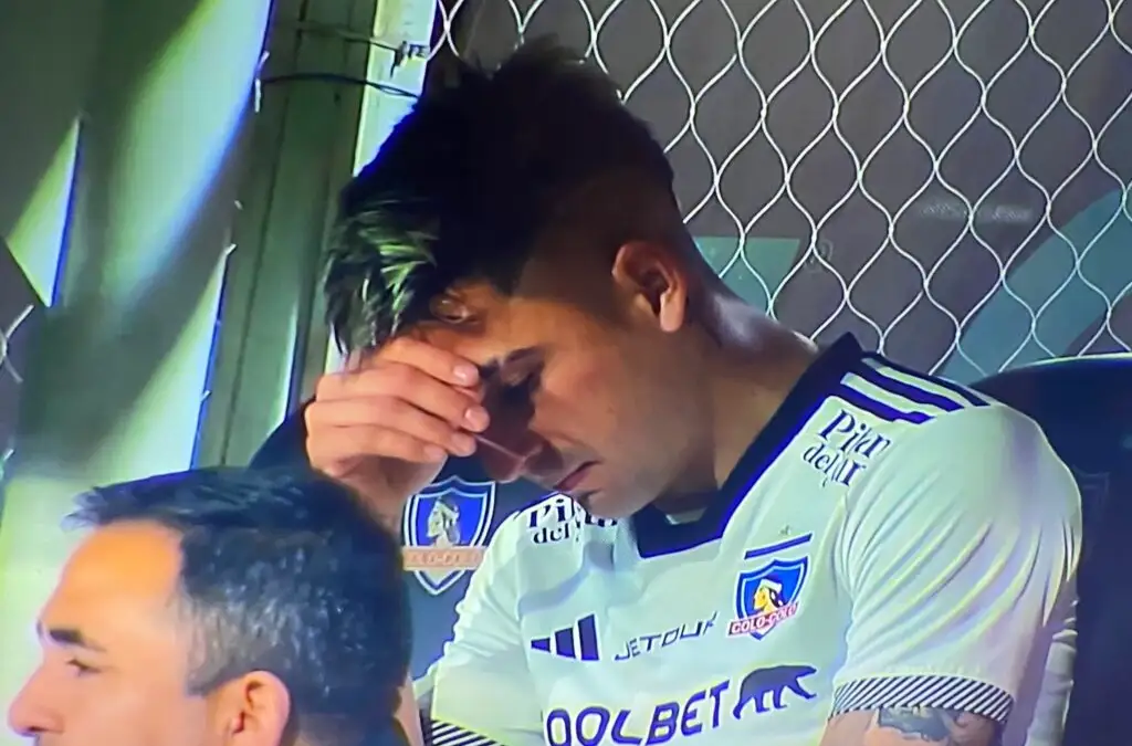 Guillermo Paiva mostró su lamento tras otra opaca actuación en Colo-Colo.