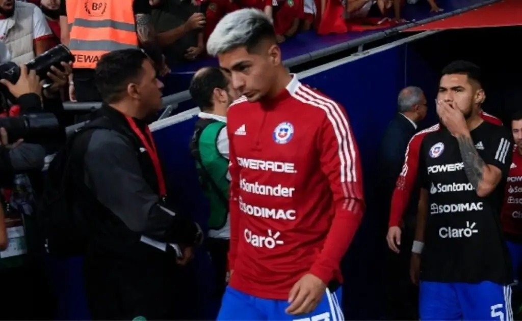 Williams Alarcón se sumó a La Roja a pesar de no estar convocado.