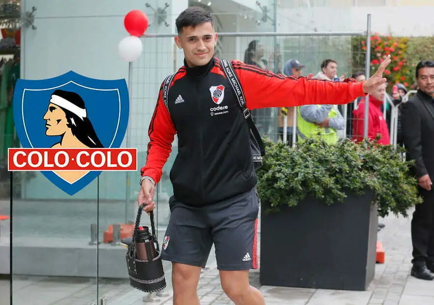Pablo Solari juega en River tras brillar en Colo Colo