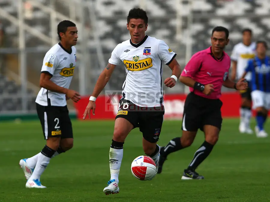 Marco Medel tuvo un paso por Colo-Colo  en la temporada 2011.