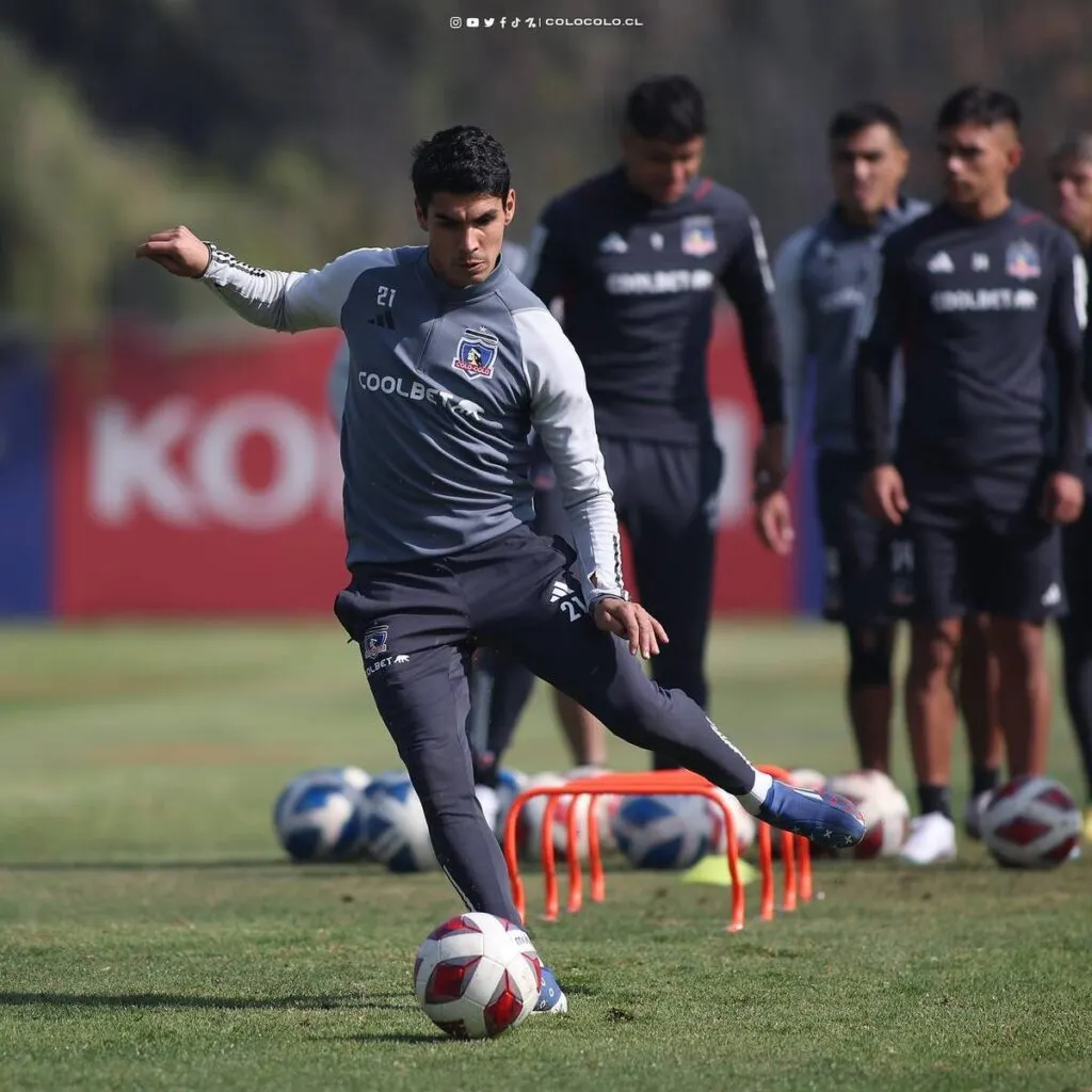 Erick Wiemberg en uno de sus primeros entrenamientos, tras superar sus molestias físicas.
