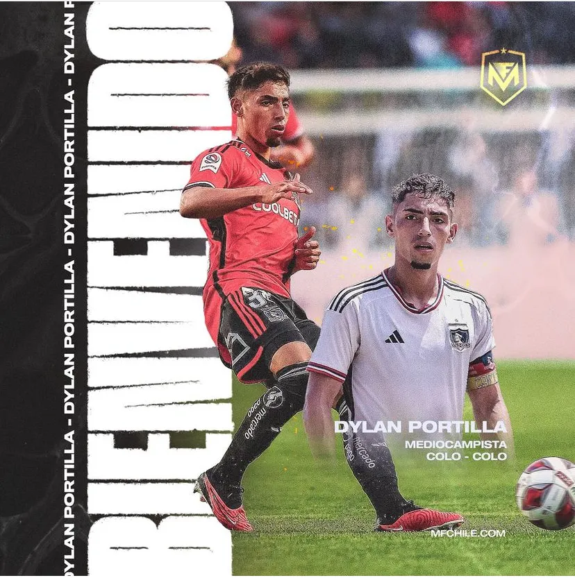 Afiche de Mundo Futuro anunciando a Dylan Portilla
