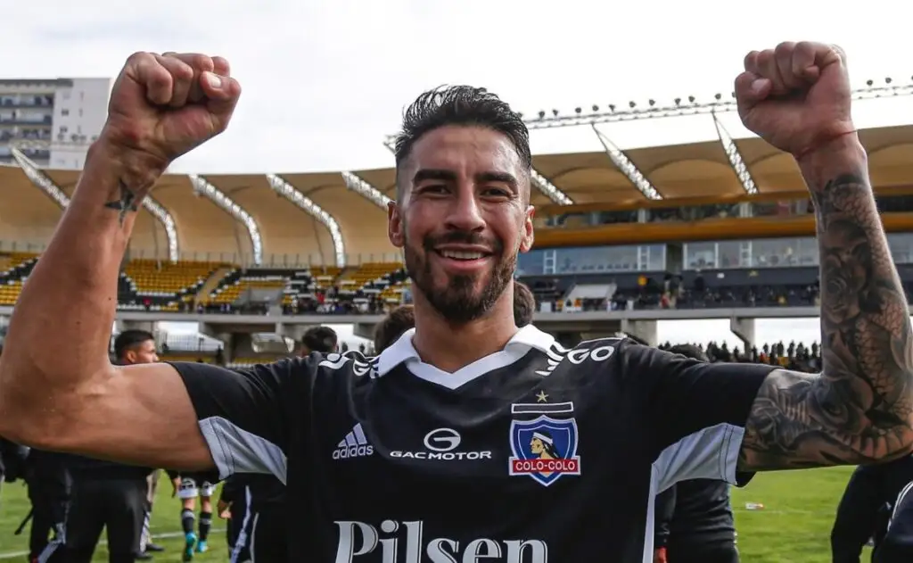 Juan Martín Lucero brilló en Colo-Colo durante la temporada 2022.