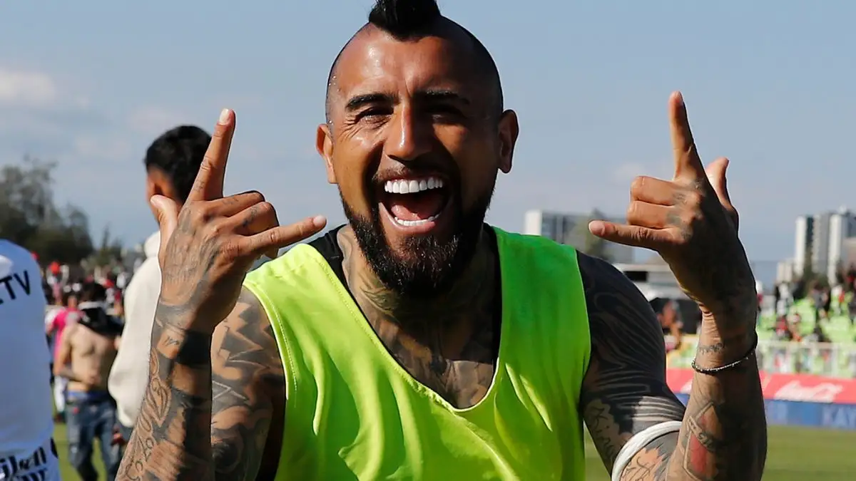 Arturo Vidal ya entrena con normalidad.