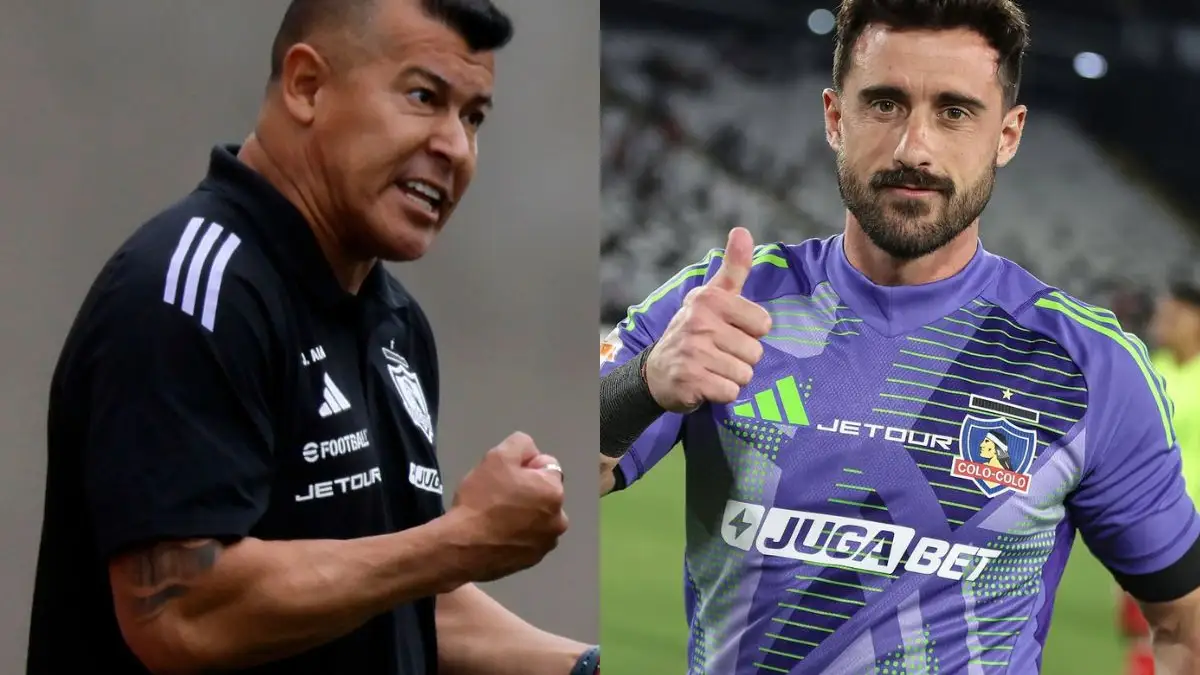Jorge Almirón y Fernando De Paul.