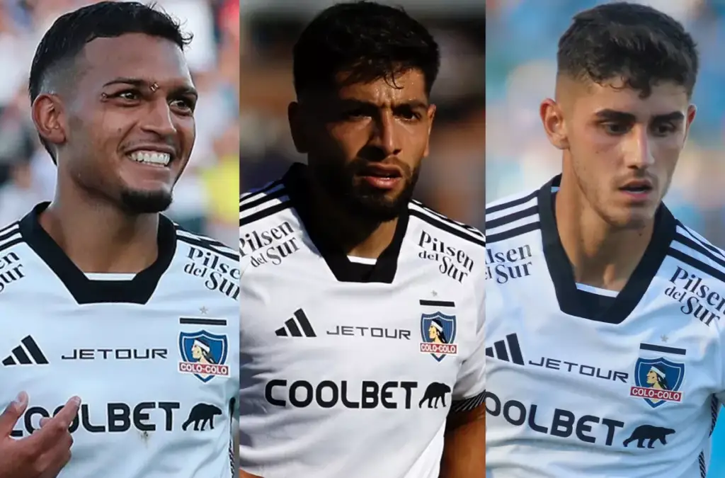 Daniel Gutiérrez, Bruno Gutiérrrez y Jeyson Rojas han recibido algunos cuestionamientos en Colo-Colo.