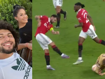 [VIDEO] ¿Y eso no es roja? Florencia Pouso comparó expulsión de Maxi Falcón con una jugada de Bruno Fernández