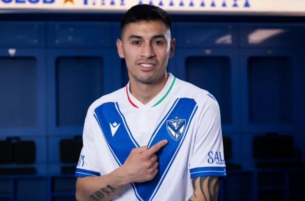 Claudio Baeza es nuevo jugador Vélez Sarsfield.