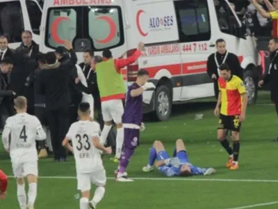[VIDEO]: Ex compañero de Martín Rodríguez fue agredido por un hincha en pleno partido