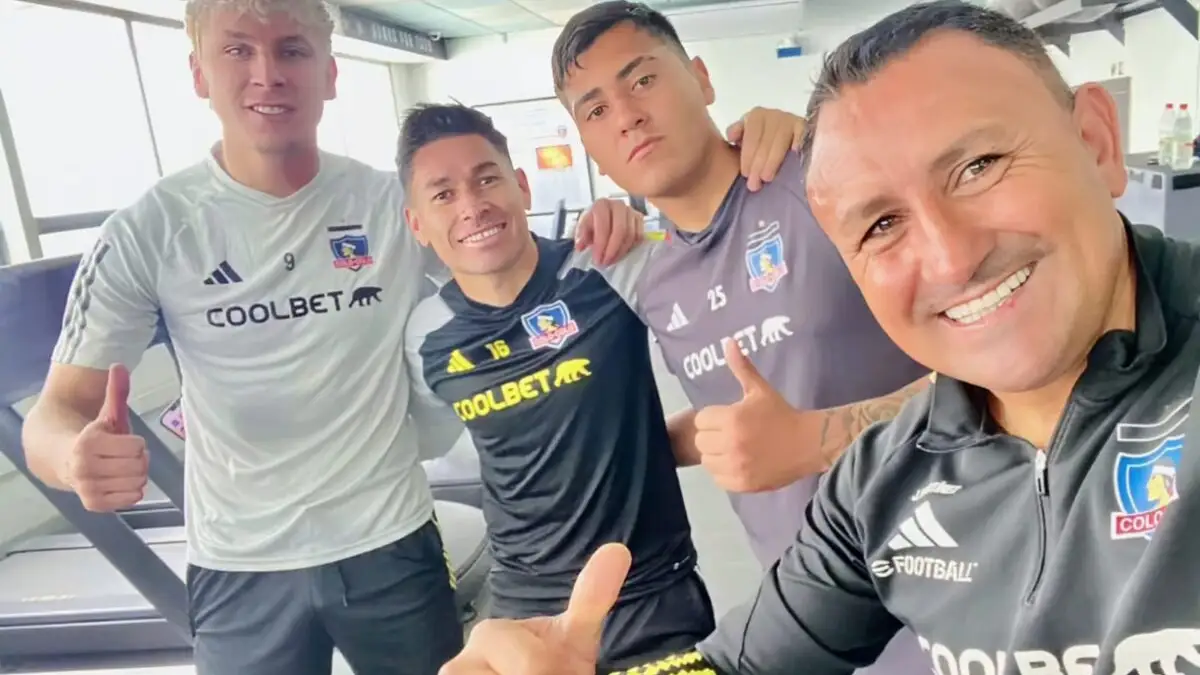 Martín Ballesteros, Óscar Opazo, Julio Fierro y Jorge Martínez.