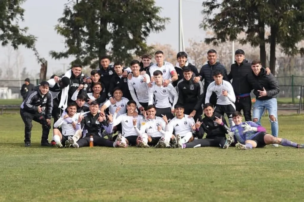 Colo-Colo Sub-20 tras triunfo sobre la U