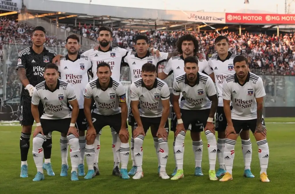 Plantel de Colo-Colo en 2022.
