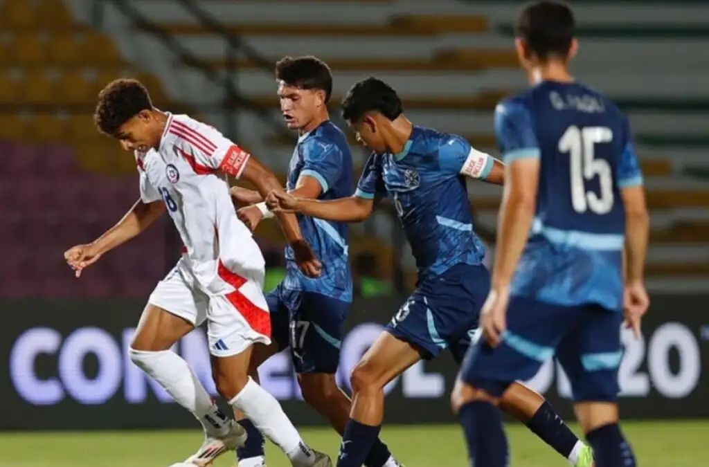 El combinado juvenil no pudo con el poderío de los paraguayos.
