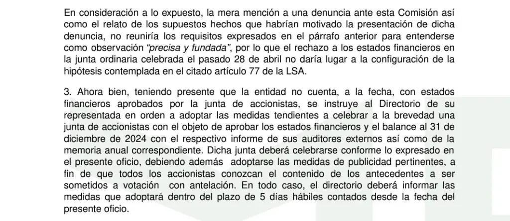 El fallo del CMF que salvó el mandato de  Aníbal Mosa en ByN.