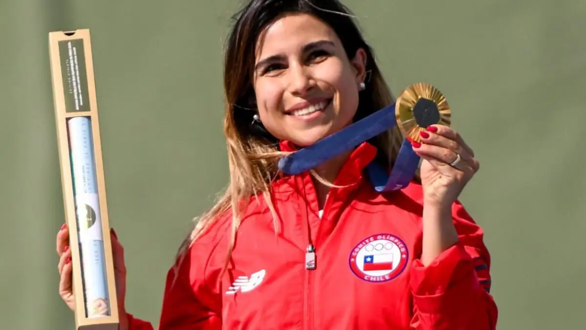 Francisca Crovetto obtuvo medalla de oro en tiro skeet en París 2024.