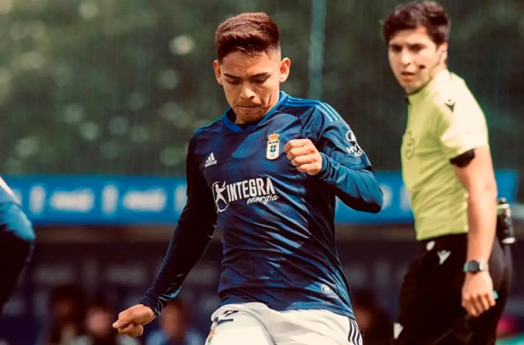 Joan Cruz no ha podido brillar con la camiseta del Real Oviedo.