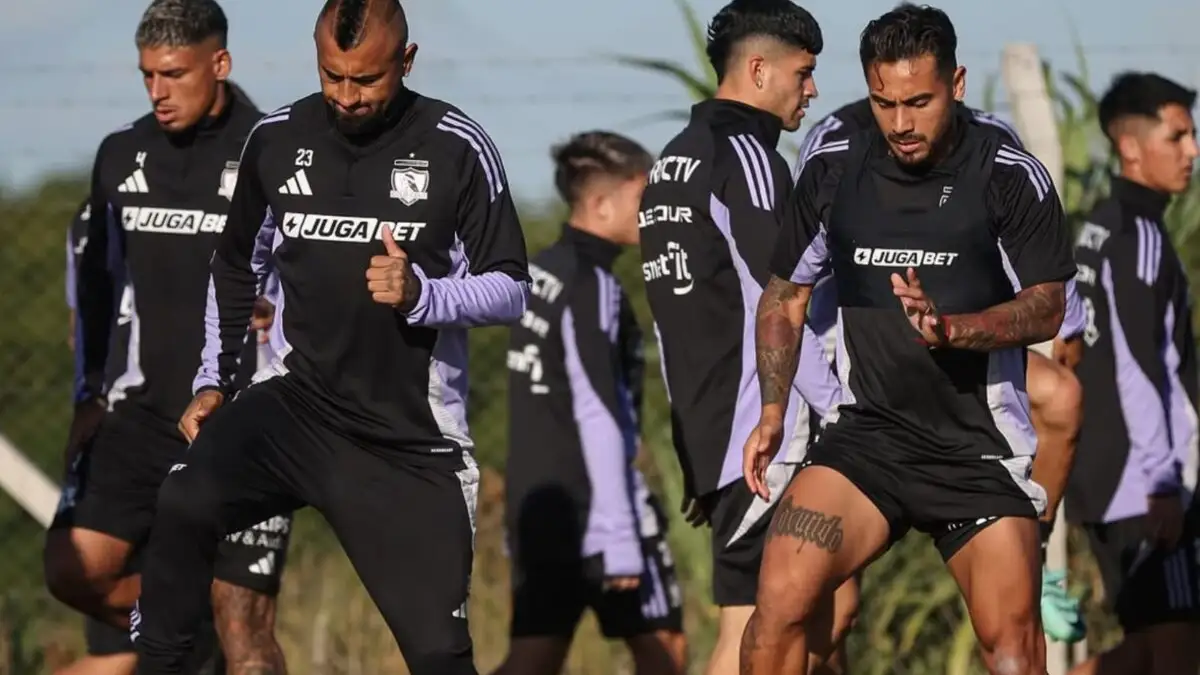Arturo Vidal y Marcos Bolados.