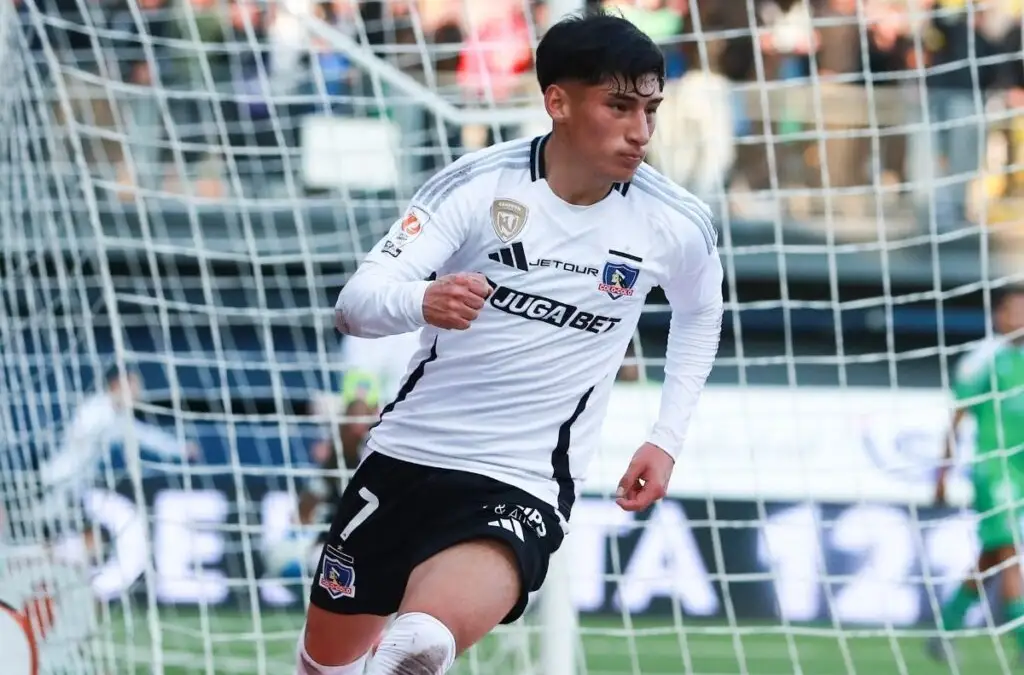 Francisco Marchant, quien inició el partido ante Audax Italiano como suplente, anotó el único gol de Colo-Colo.
