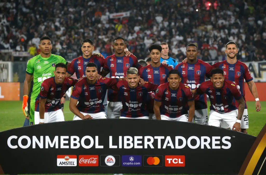 Foto oficial de Monagas en el partido ante Colo-Colo por Copa Libertadores.