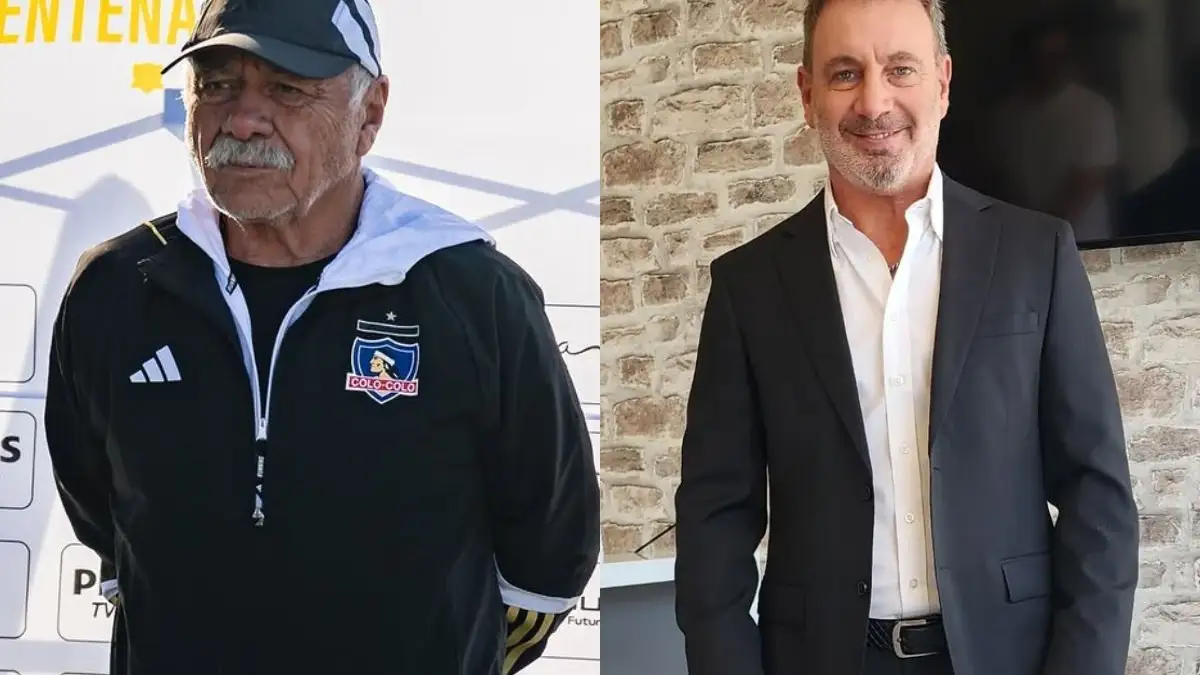 Carlos Caszely y Marcelo Barticciotto.