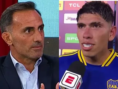 «Qué jugador tiene Boca»: Diego Latorre deleitado con el nivel de Carlos Palacios