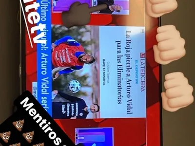 El enojo de Arturo Vidal en redes sociales
