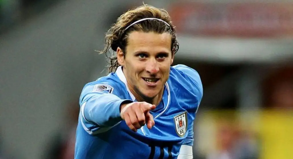 Diego Forlán, emblema de la selección uruguaya