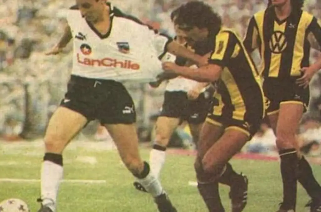 Marcelo Barticciotto marcó el primer gol de Colo-Colo en La Ruca.