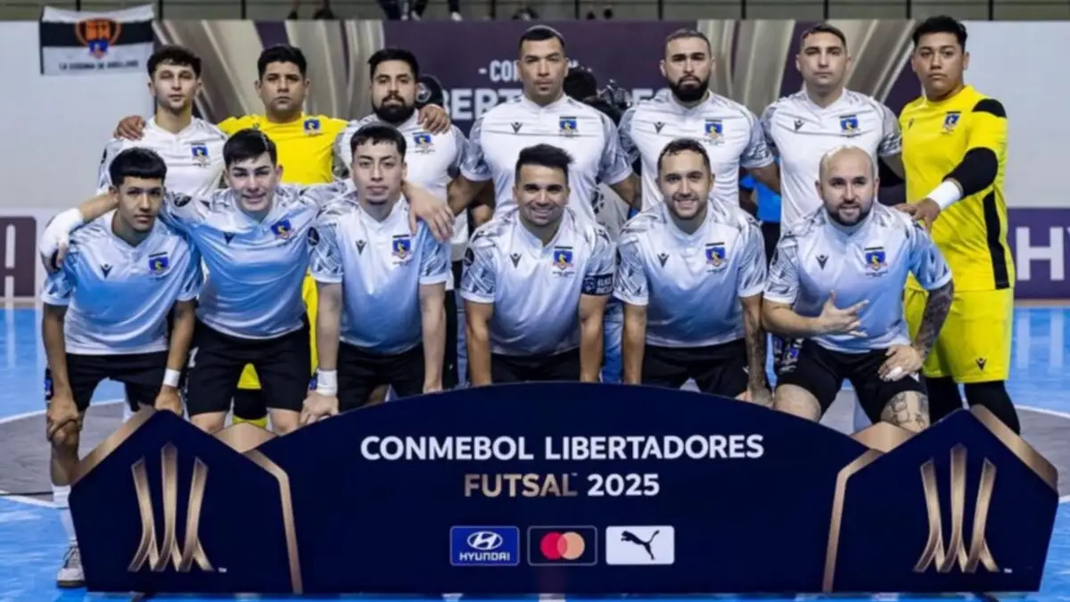 Formación Colo-Colo futsal.