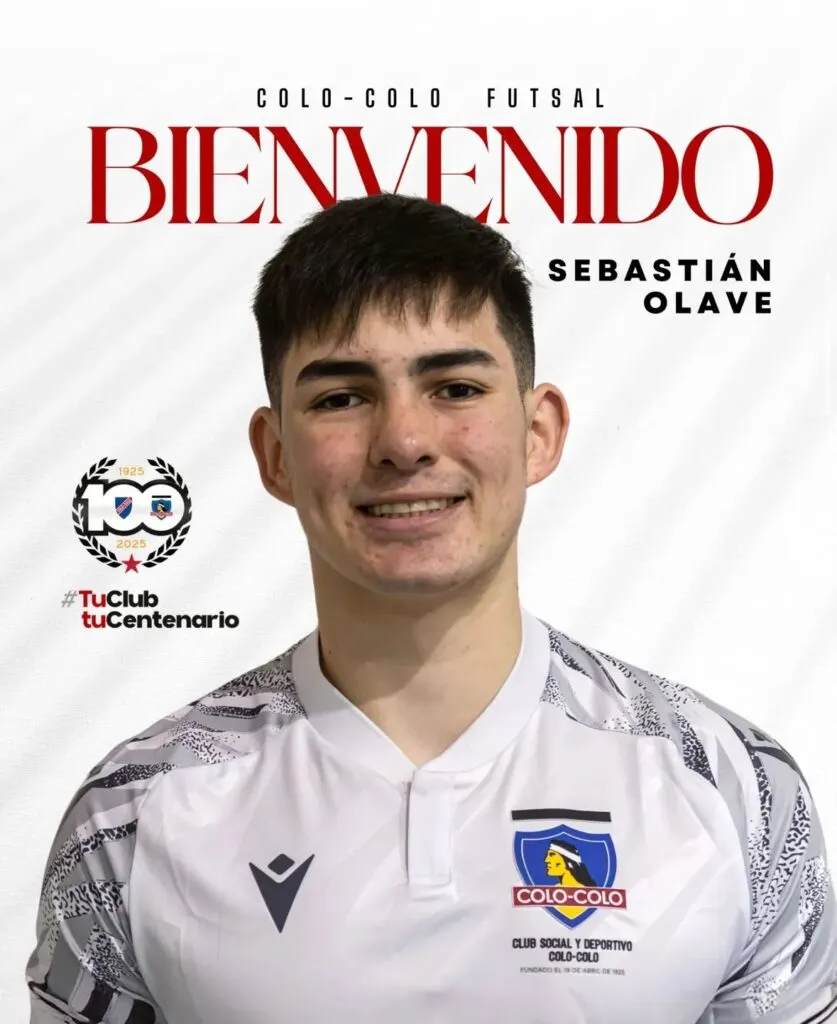 Sebastián Olave fue presentado como nuevo refuerzo de Colo-Colo.