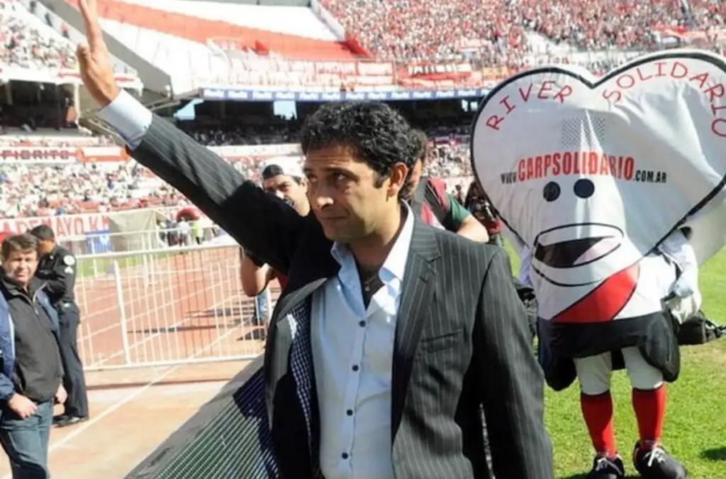 El ídolo de River ganó un título como entrenador del ‘Millonario’.