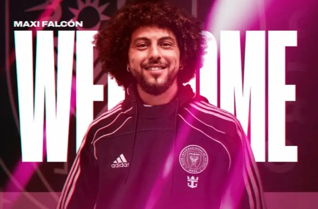 Maximiliano Falcón viajará a Estados Unidos para ser presentado en el Inter Miami.