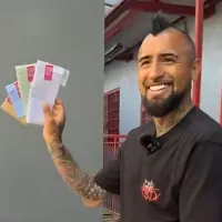 [VIDEO]: La sutil burla de Arturo Vidal a Universidad de Chile mientras votaba en San Joaquín