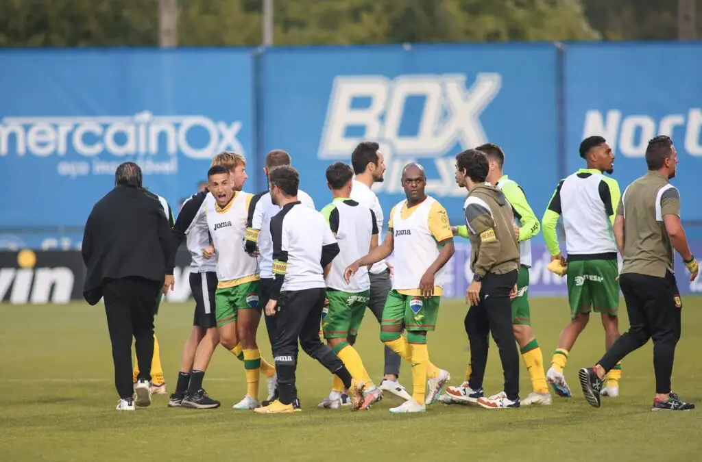 Juan Delgado descendió con el Paços de Ferreira.