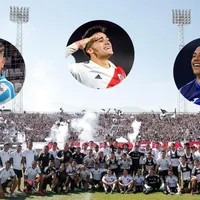 Con Pablo Solari a la cabeza: Ex jugadores de Colo-Colo se mostraron atentos al Arengazo en el Estadio Monumental