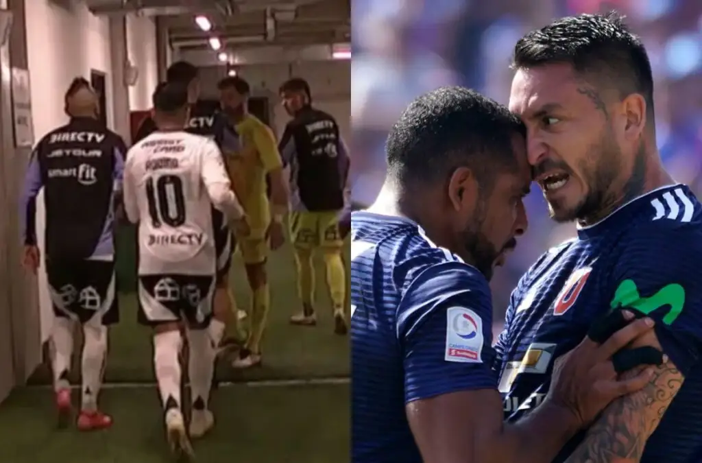 El también ex lateral de Colo-Colo vivió su momento de furia contra Mauricio Pinilla durante un Superclásico.