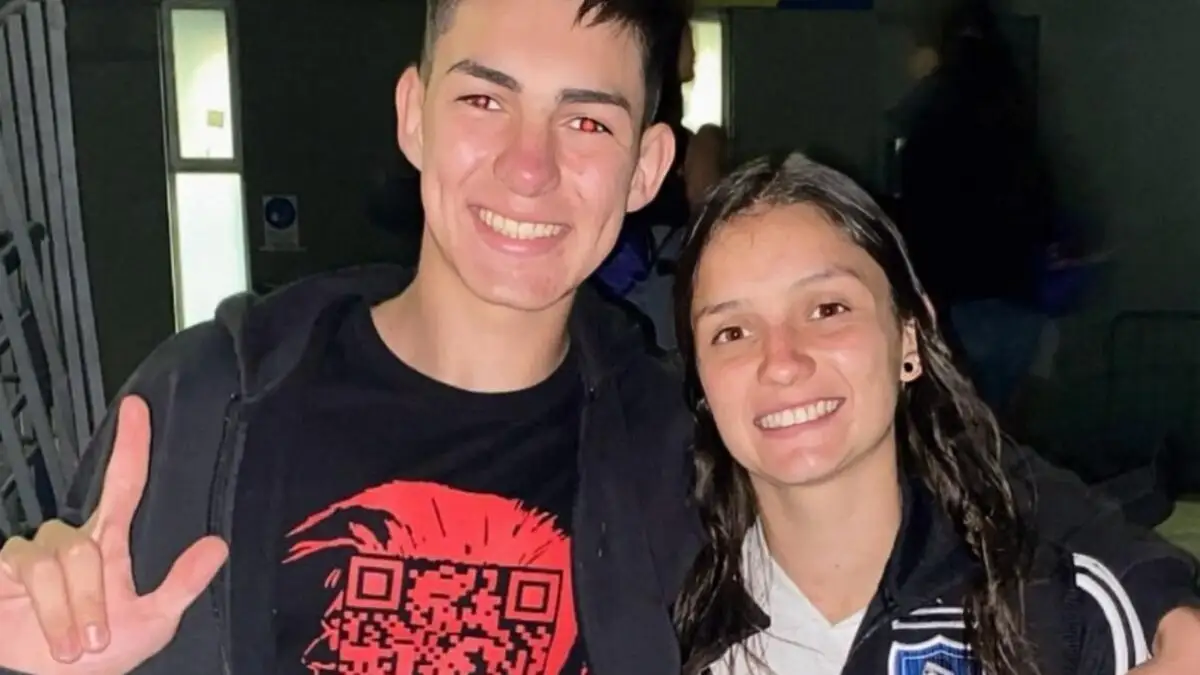 Sebastián Olave e Isidora Olave.