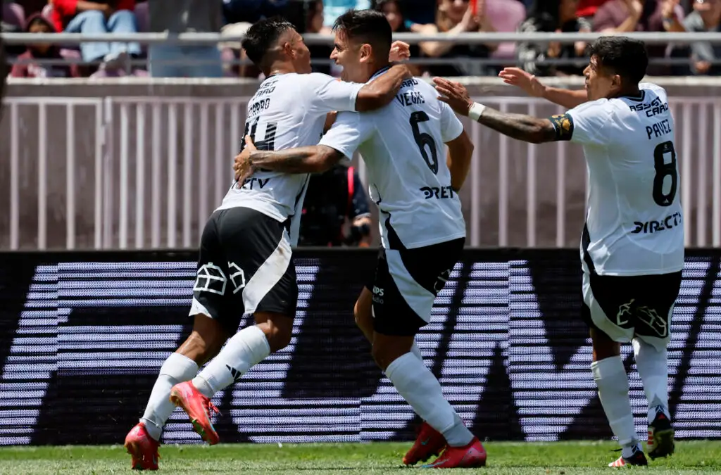 Sebastián Vegas anotó su segundo gol con la camiseta de Colo-Colo.