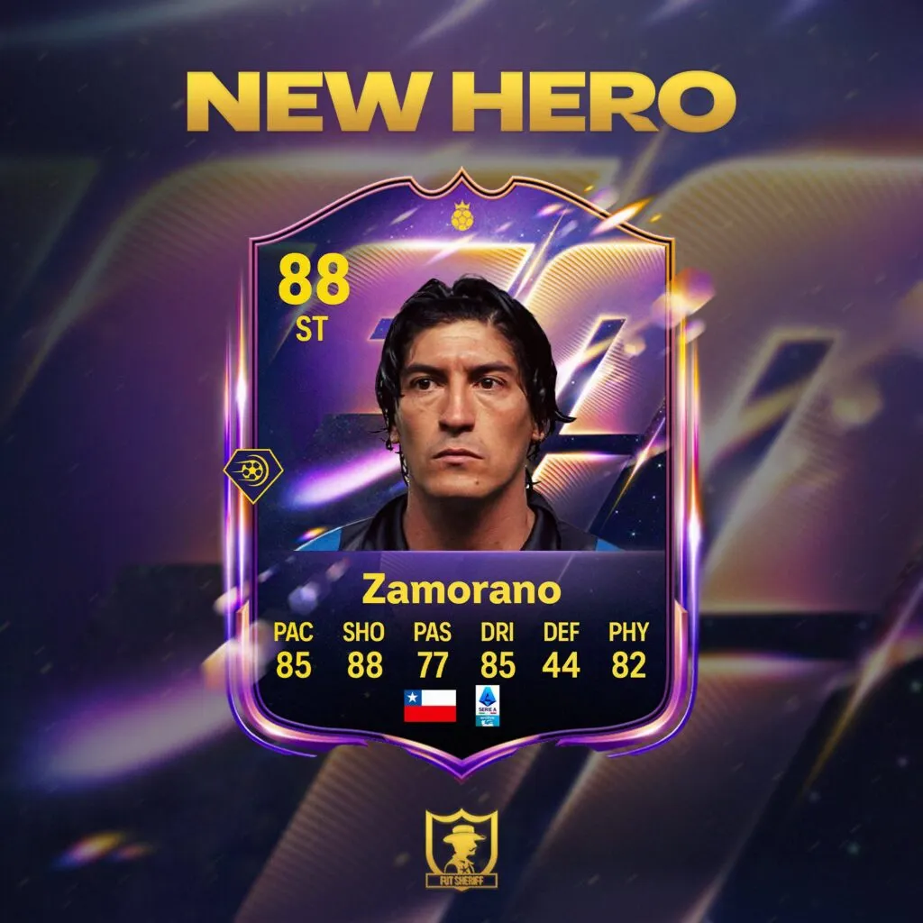 Carta de Iván Zamorano en el EA Sports FC 26