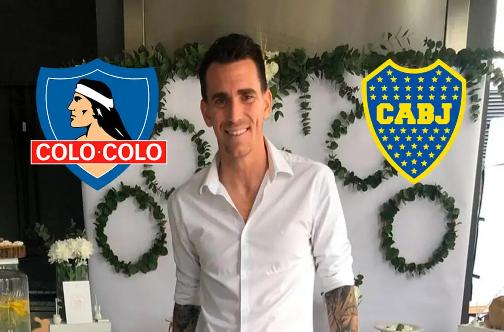Pablo Mouche jugó en Boca Juniors y Colo-Colo.