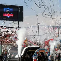 [FOTO] Continúa la supremacía: El lienzo con que la Garra Blanca se burló de la U al término del Superclásico